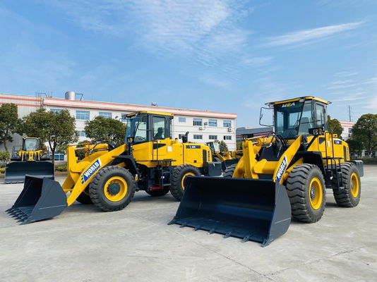 Cummins / Weichai Motor Front End Wheel Loader Capacità del secchio 1.7-2.5m3