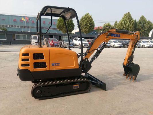 Mini escavatore a trascinatore compatto con 310 mm di profondità di taglio della lama 2200 kg