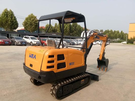 Mini escavatore a trascinatore compatto con 310 mm di profondità di taglio della lama 2200 kg