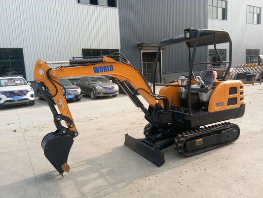 Max. profondità di scavo 2450mm Piccolo scavatore per la massima altezza di sollevamento della lama 240mm