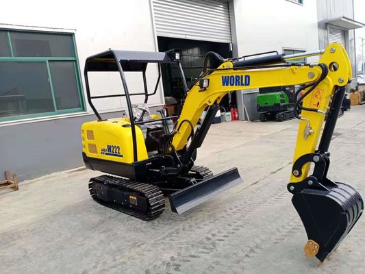 15.3KN Max. Bucket Digging Force Mini Crawler Excavator Con Capacità 0,1m3 Simile CAT 301 302