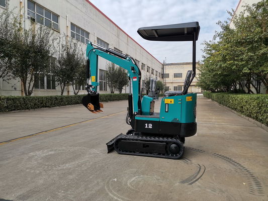 mini escavatore 0,025 M3 peso di esercizio 1000kg prezzo molto basso per giardini o parchi