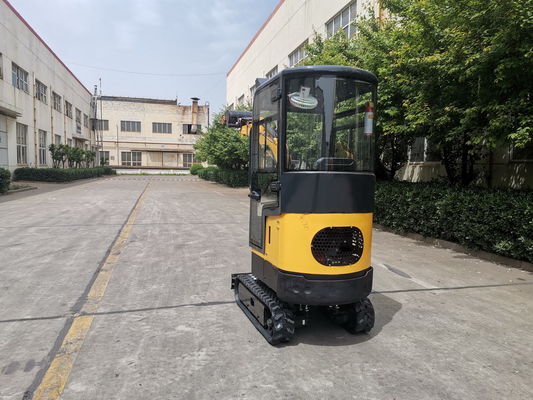 mini escavatore da 0,02 a 0,5 M3 peso di esercizio 1000kg pista di gomma o acciaio