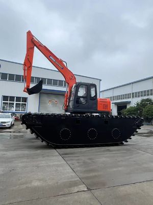 Escavatore a larghezza di ponton di 1300 mm in fiume per applicazioni e progetti pesanti