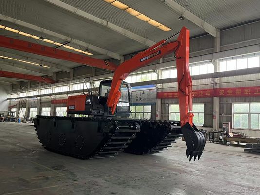 Escavatore a larghezza di ponton di 1300 mm in fiume per applicazioni e progetti pesanti