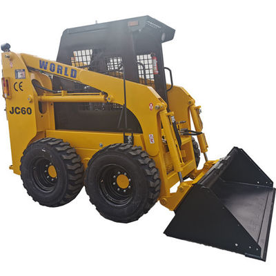 Multi piccolo compatto funzionale Mini Wheel Loader del caricatore del manzo di scivolo