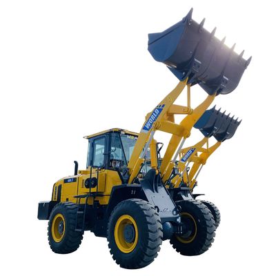 operazione veloce di raffreddamento ad acqua del motore di 2200rpm Front End Wheel Loader Cummins