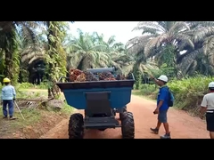 il peso aperto 1250kg della mietitrice dell'olio di palma della carrozza di 1325mm con attacca