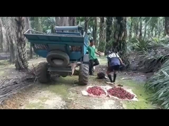 il peso aperto 1250kg della mietitrice dell'olio di palma della carrozza di 1325mm con attacca