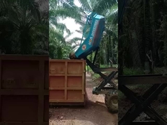 Trattore dell'olio di palma